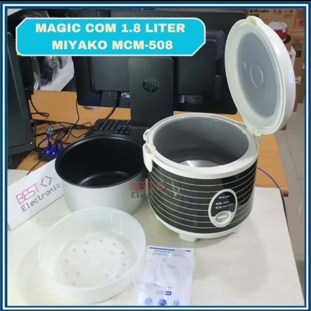 MIYAKO RICE COOKER / MAGIC COM MCM508 / MCM 508 / MCM-508 (1,8 LITER)