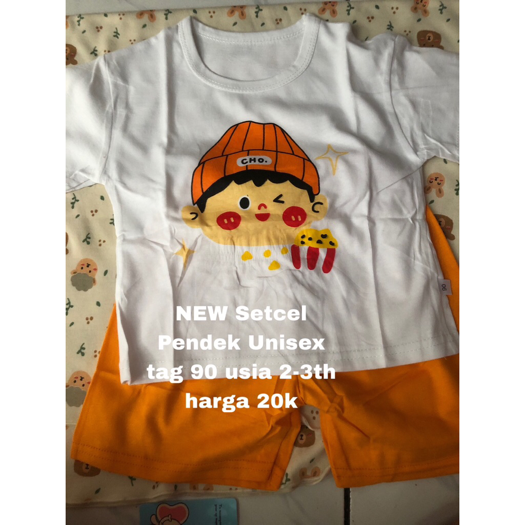 NEW Setelan Celana Piyama Katun Rayon Murah Anak Perempuan Anak Laki Laki