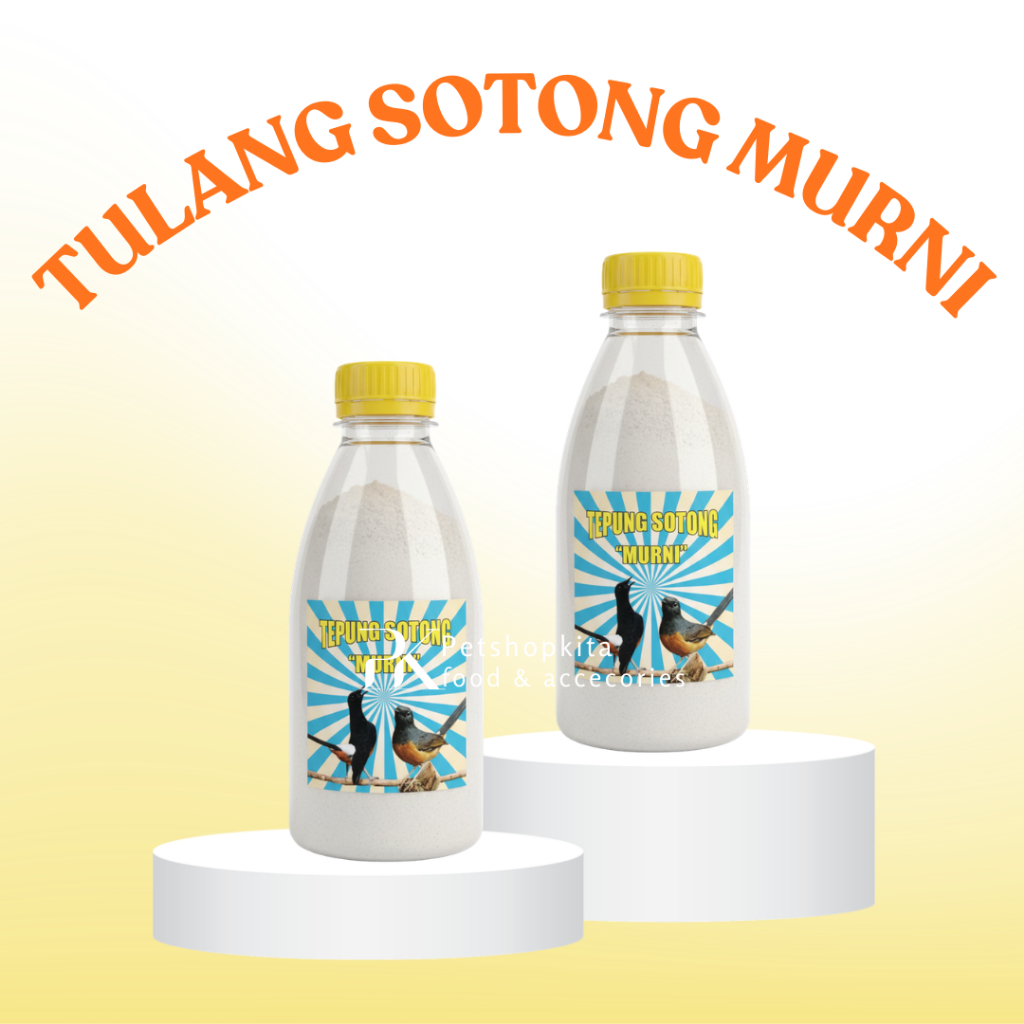 Tulang Sotong Halus Murni 300gram