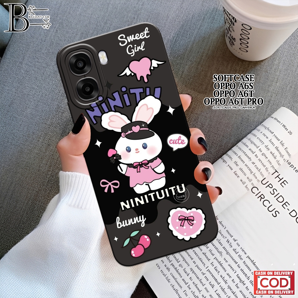 Case OPPO A6s / A6T / A6T Pro Terbaru - Fashion Case Lucu - Casing OPPO A6s/A6T/A6T Pro - Silikon Pr