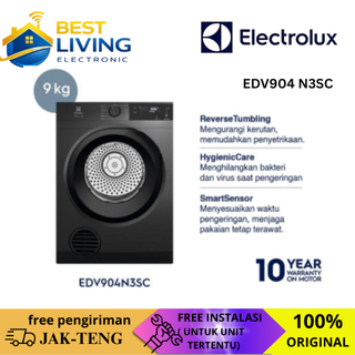Electrolux Dryer EDV904N3SC / EDV904 N3SC / EDV 904 N3SC | Mesin pengering