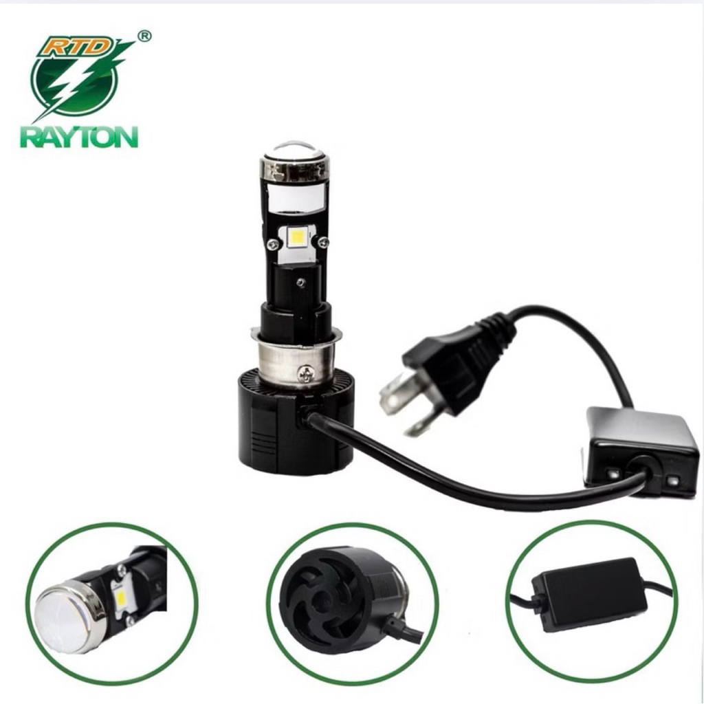 Lampu Utama Motor Mobil RTD Rayton M8-H4 Original