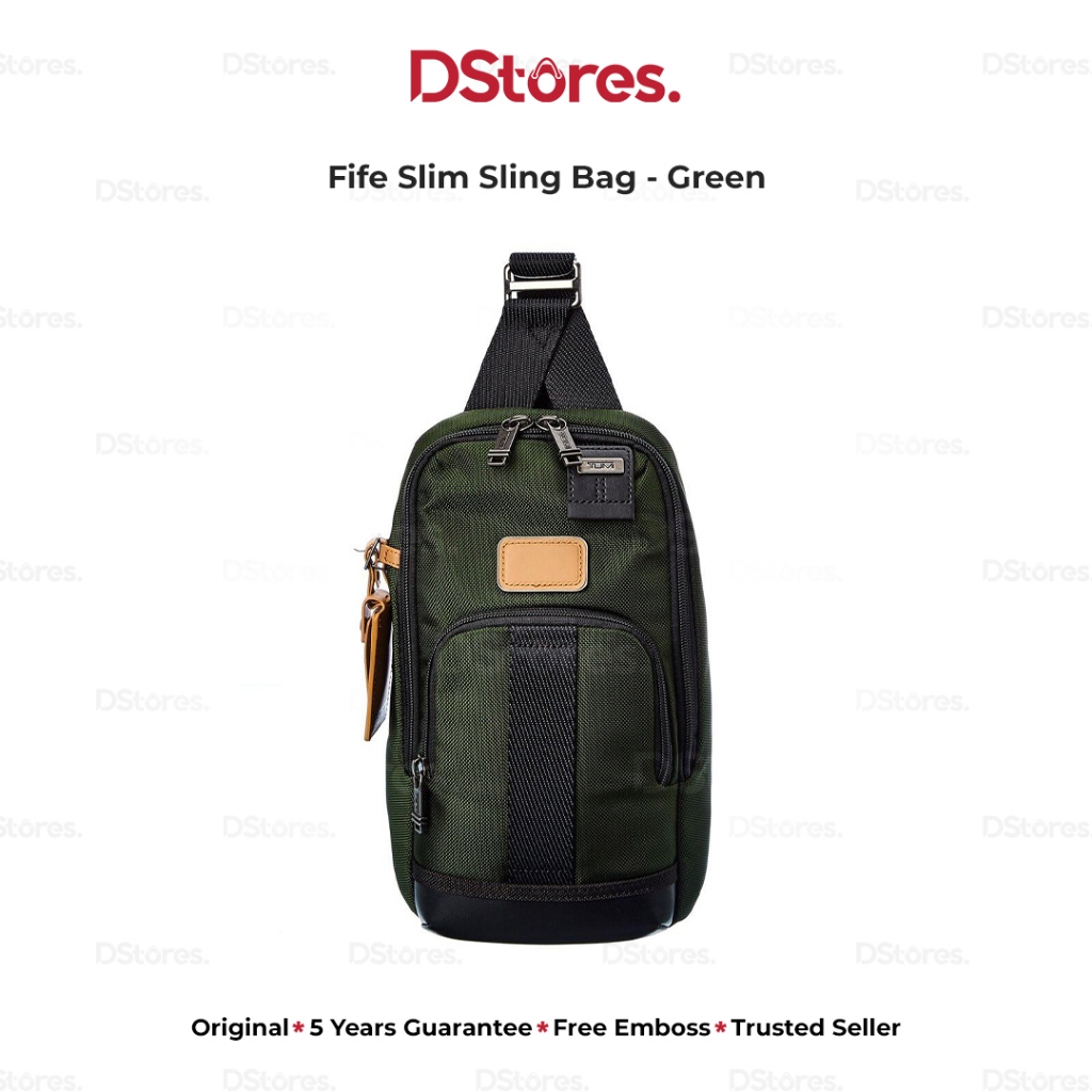 Fife Slim Sling Bag - Green