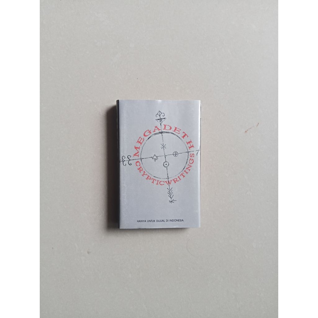 Kaset Megadeth Cryptic Writings