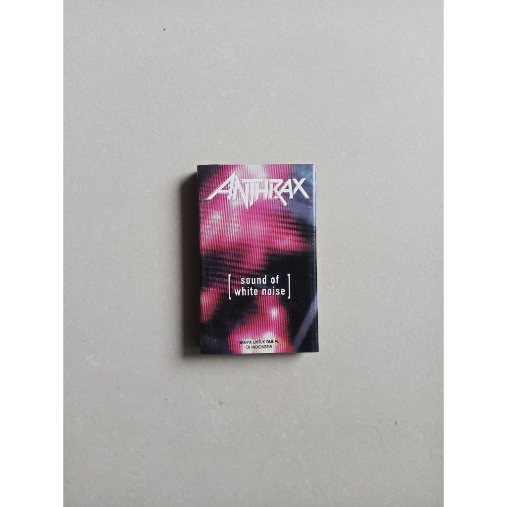 Kaset Pita Anthrax sound of white noise