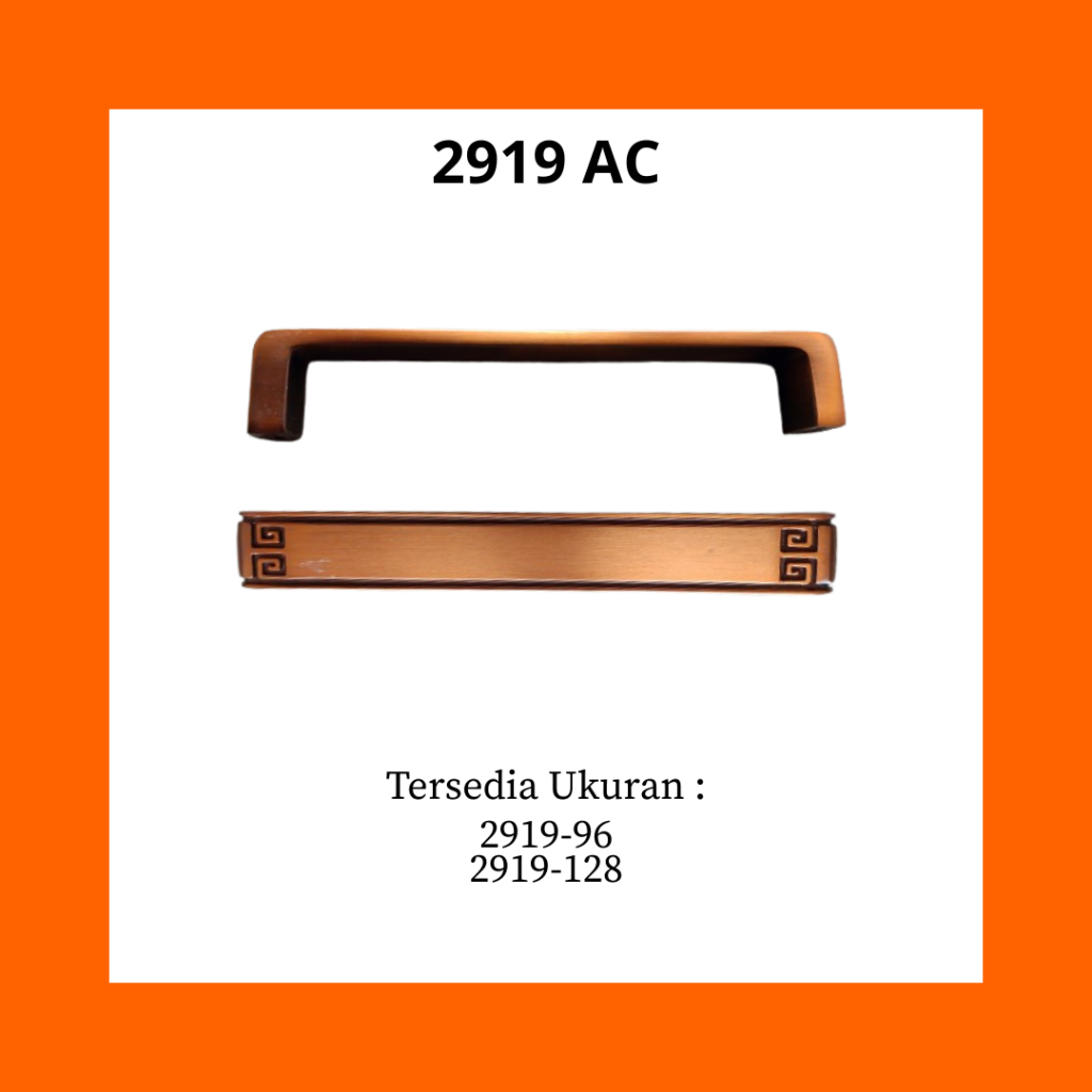 Handle 2919 AC | Handle Tarikan Laci | Tarikan Pintu Laci Minimalis