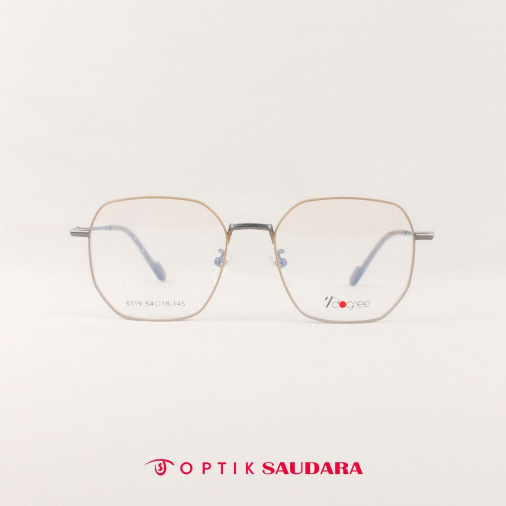 Optik Saudara - Frame 7 Degree - Kacamata Wanita Model Kotak Stylish Kekinian F SD6119 C5 54
