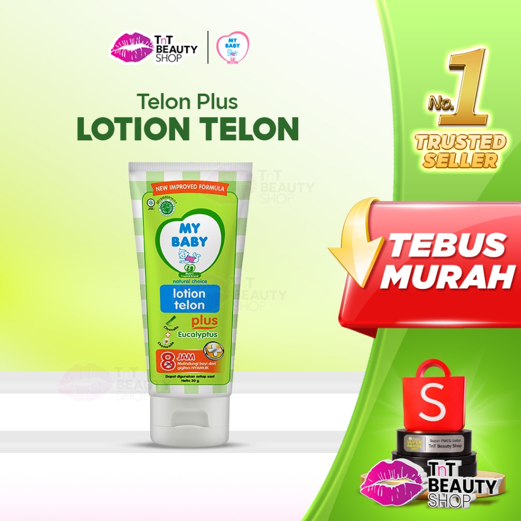 MY BABY Lotion Telon Plus Losion Telon Anti Nyamuk 8 Jam | TnT Beauty Shop