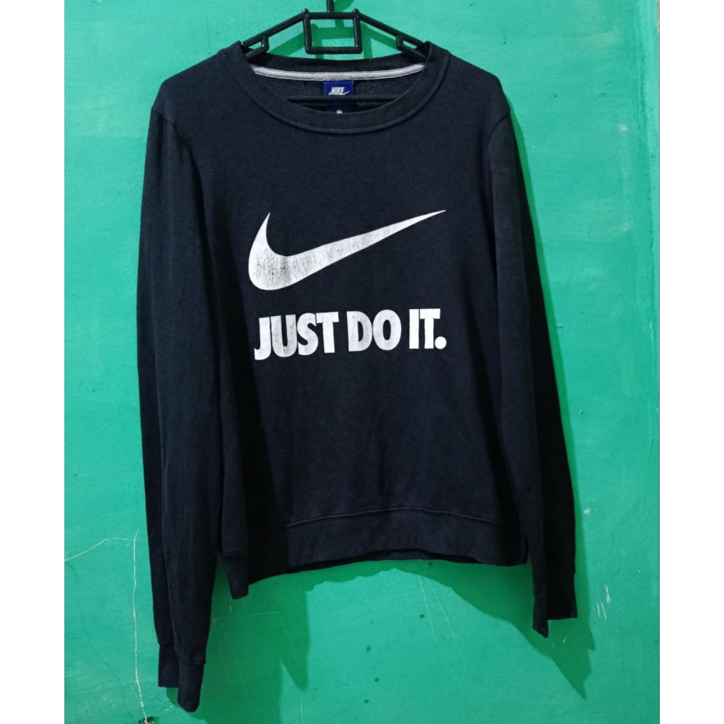 Crewneck Nike Black Original Preloved