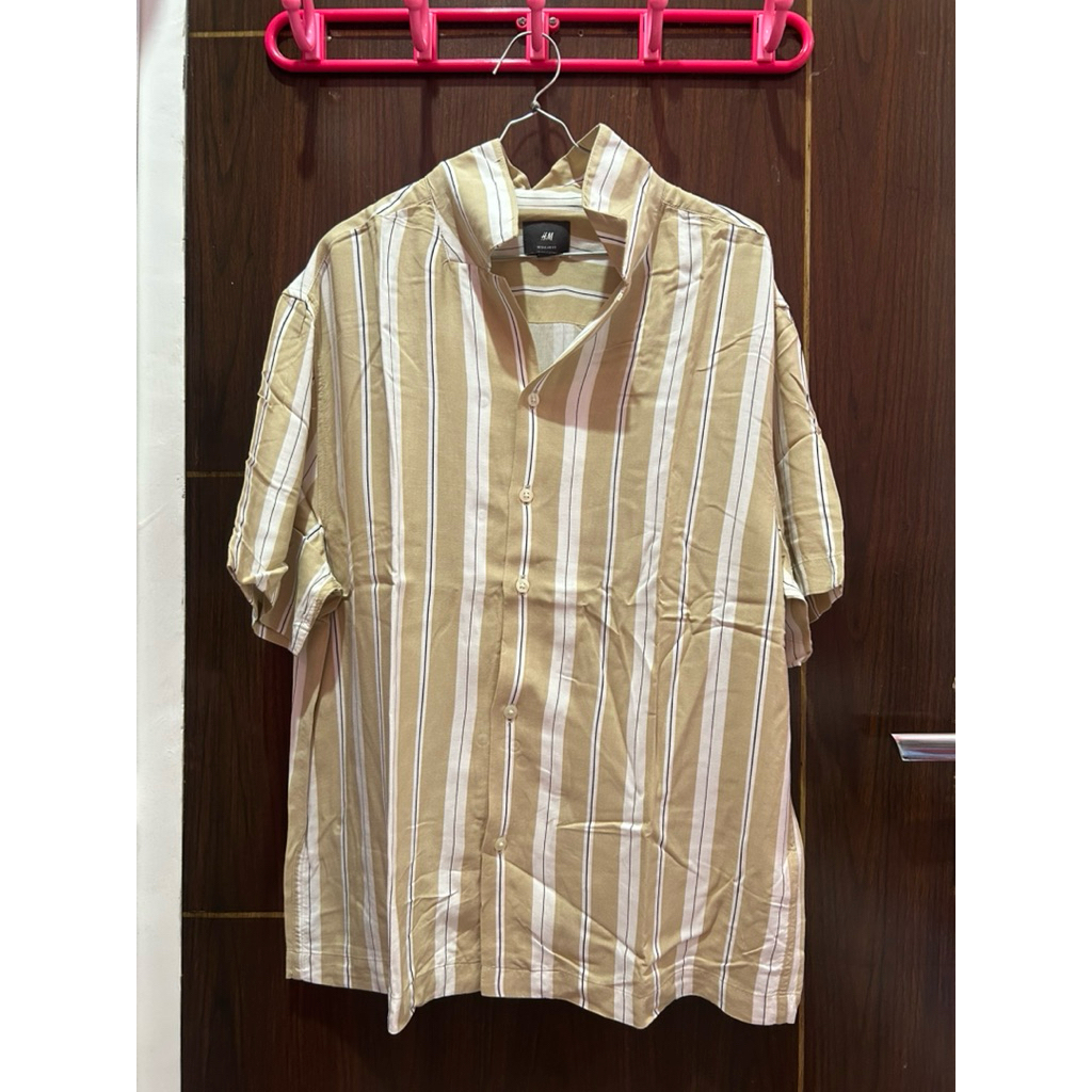 Kemeja Garis H&M Preloved