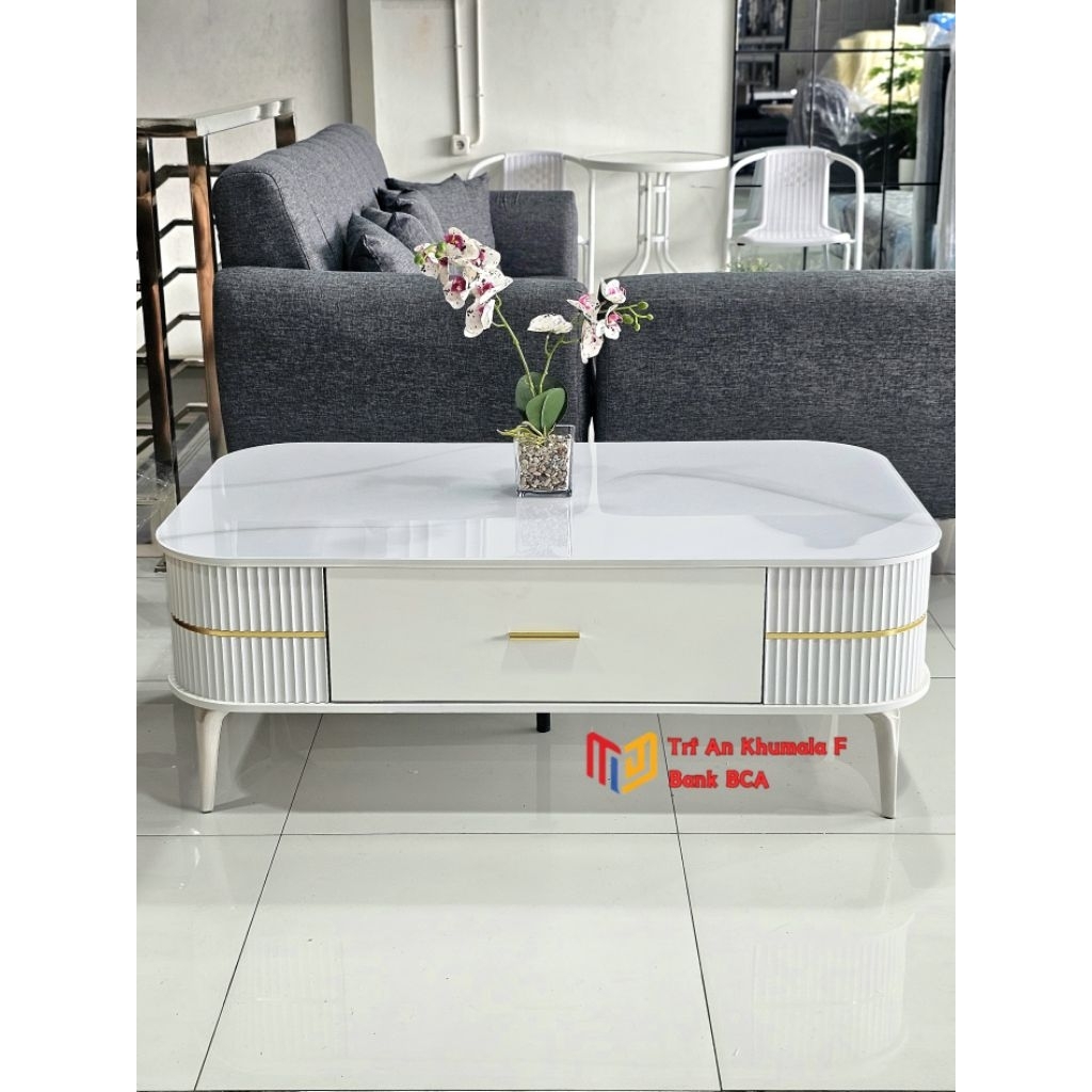 Meja tamu marmer || mjf lampung