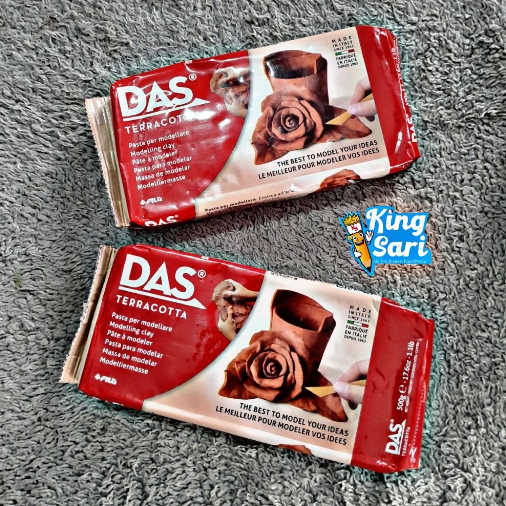 CLAY DAS/TANAH LIAT/CLAY DAS TERRACOTA/CLAY DAS 1KG/CLAY DAS TERMURAH/CLAY DAS TERLARIS/TOKO ATK MUR