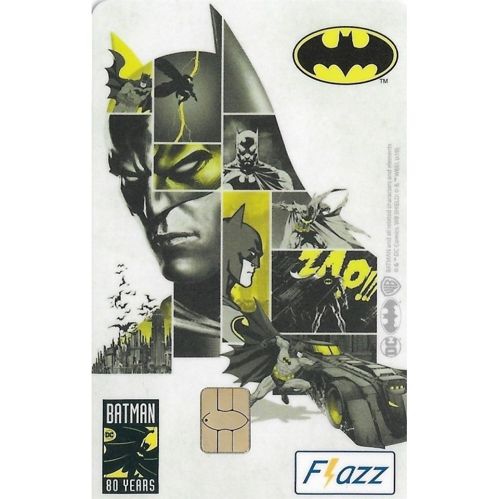 Kartu Flazz BCA versi Batman Gen 1