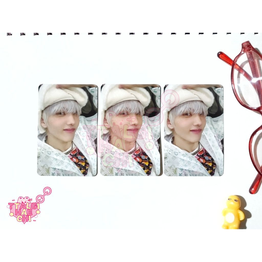 pc photocard kpop nct dream glitch mode glimo digipack ver version jisung pororo