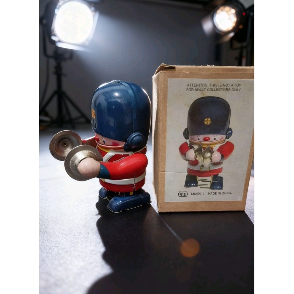 tin toys robot penabuh Simbal vintage