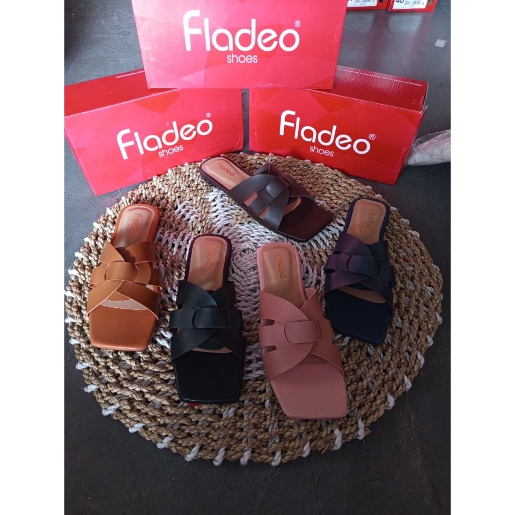 sandal teplek fladeo