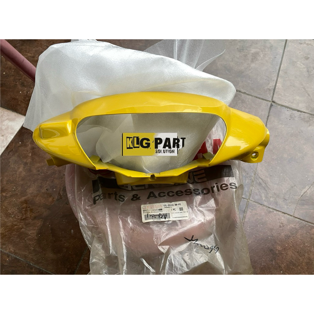 5TL-F6143-00-P2 Batok Depan Yamaha Mio Sporty Lama Kuning Original Yamaha YGP
