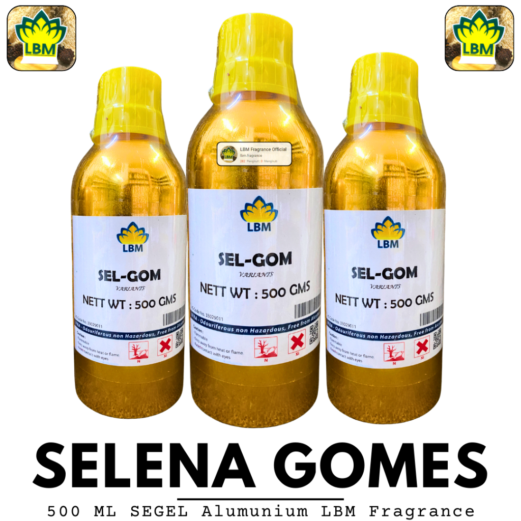 Bibit Parfum LBM - SELYNA GOMES 500 ML SEGEL Alumunium LBM Fragrance
