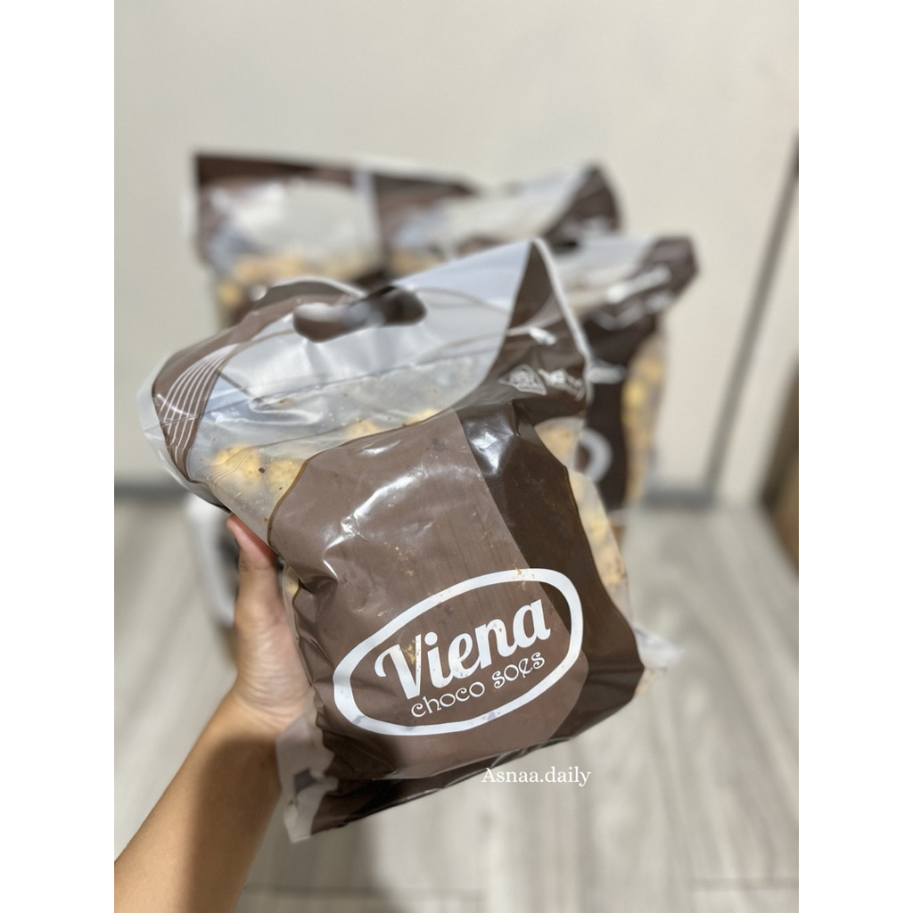 VIENA CHOCO SOES SNACK SOES KERING RENYAH DAN LEZAT VIENA SOES COKLAT 250g