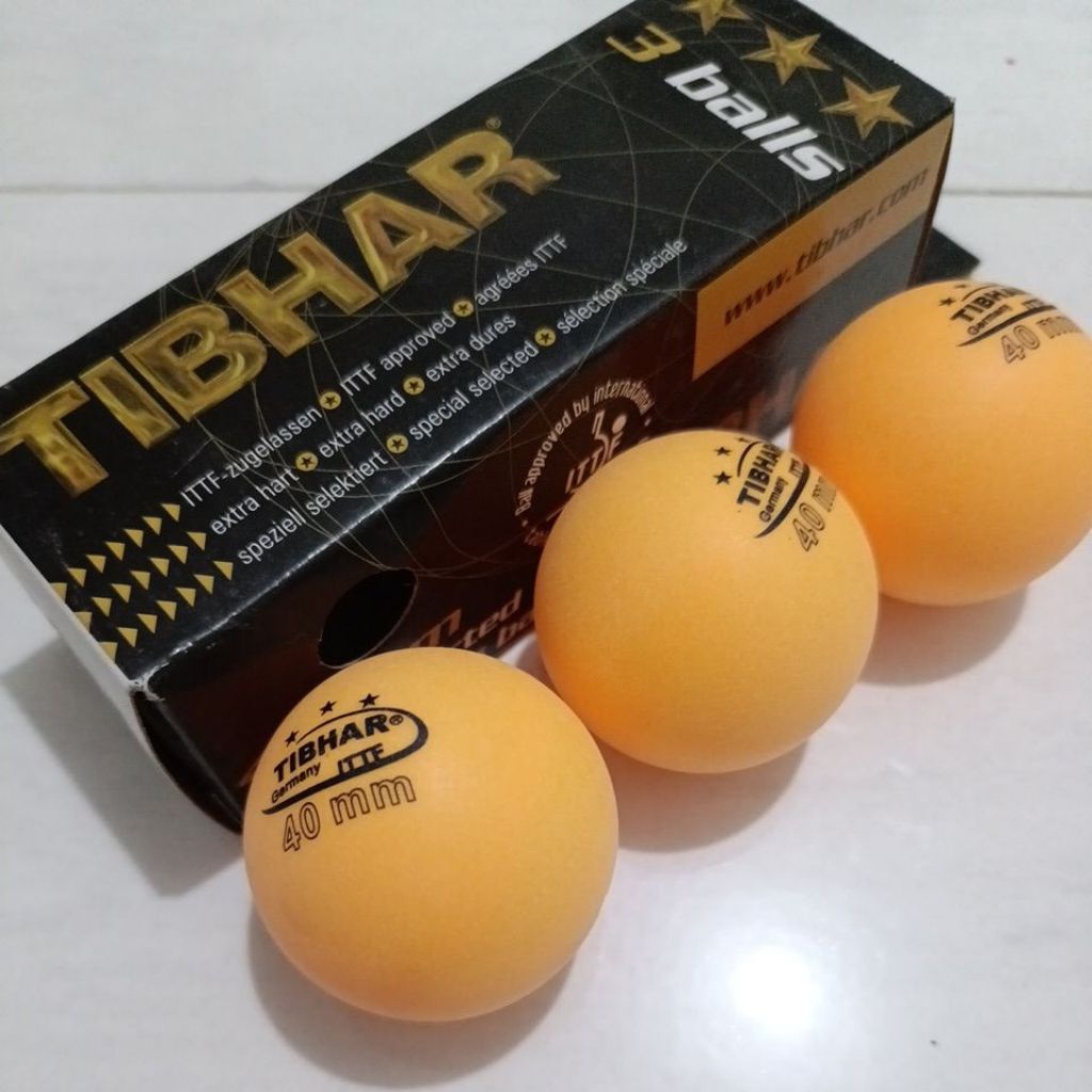 BOLA PINGPONG TIBHAR ORI 3 stars