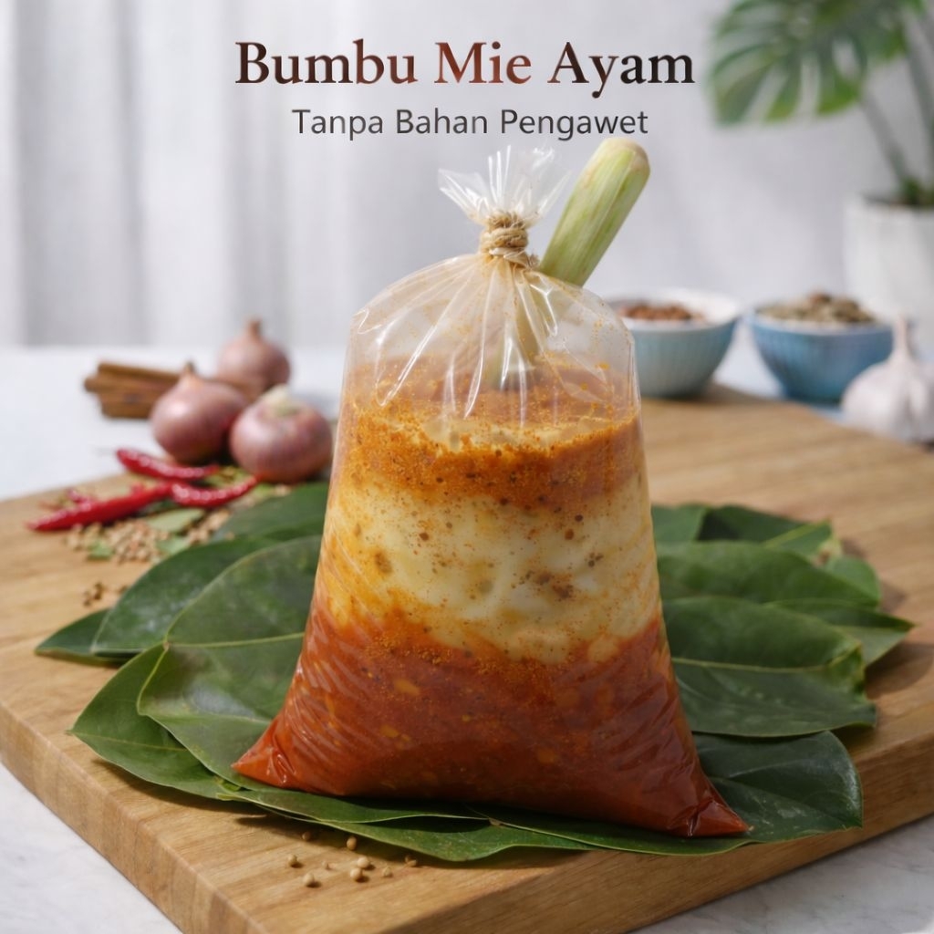 Bumbu Racik Giling Halus MIE AYAM / MI AYAM / BAKMI SERBAGUNA Masakan Rumah Dapur Praktis Instant Fr
