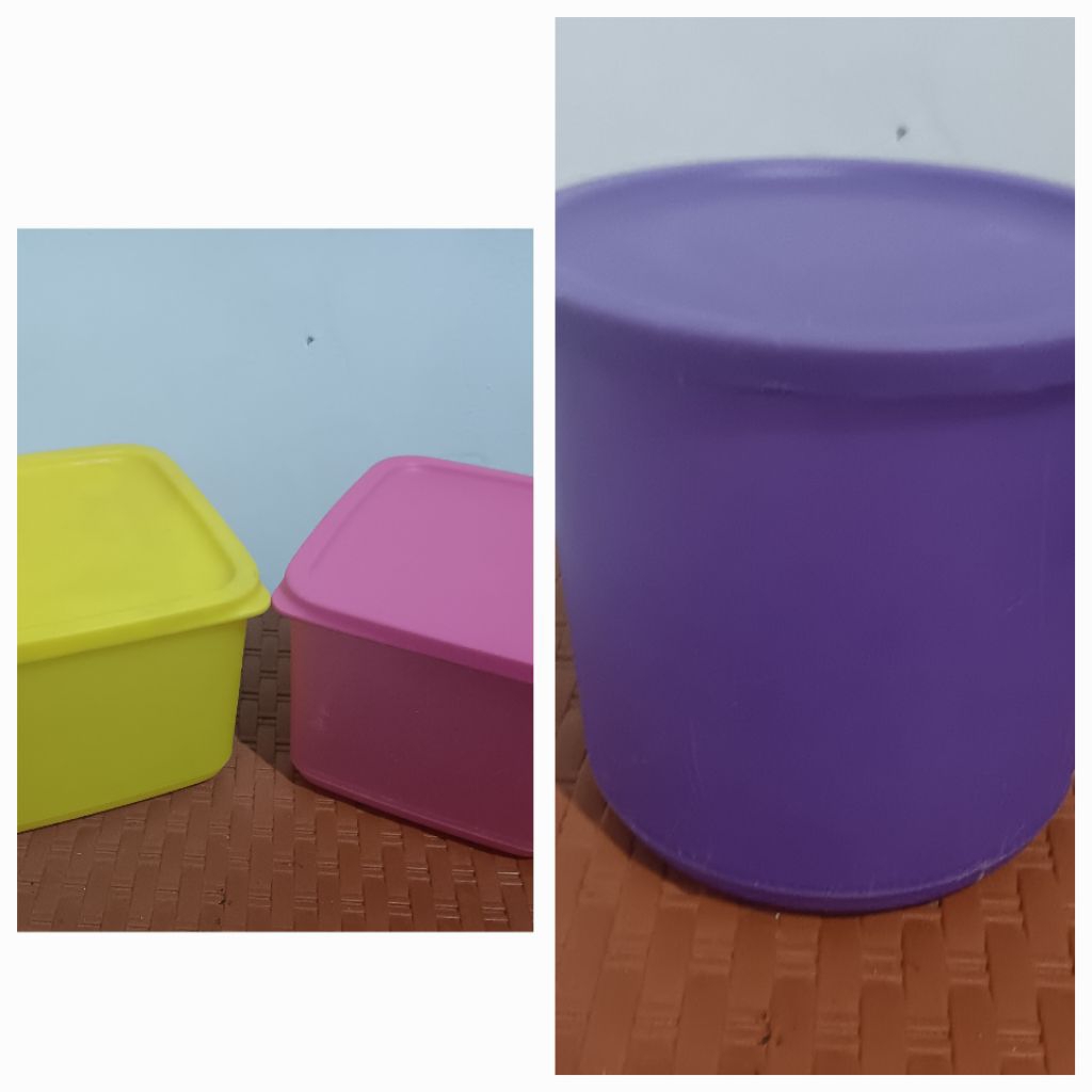 Toples tupperware second