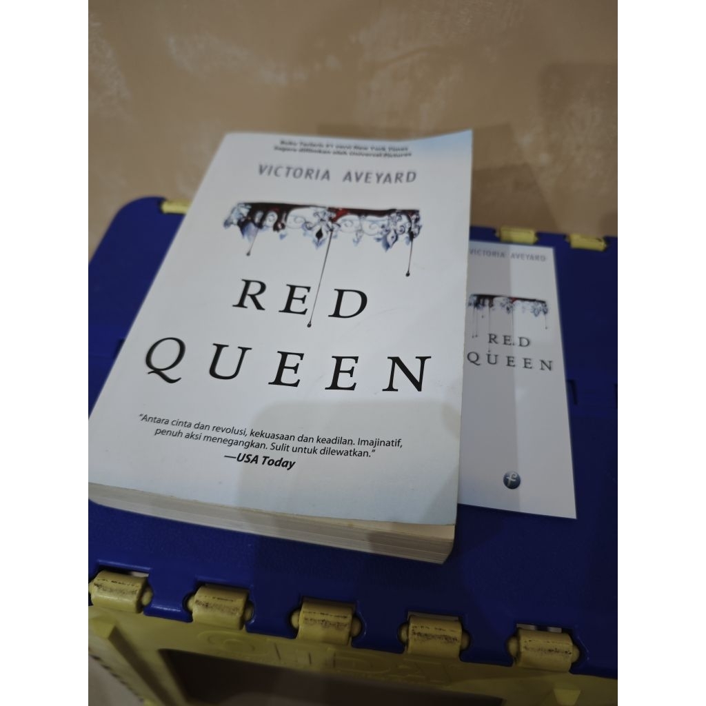 Novel Ori Original Red Queen 1 victoria aveyard buku bekas preloved fiksi fantasi terjemahan second