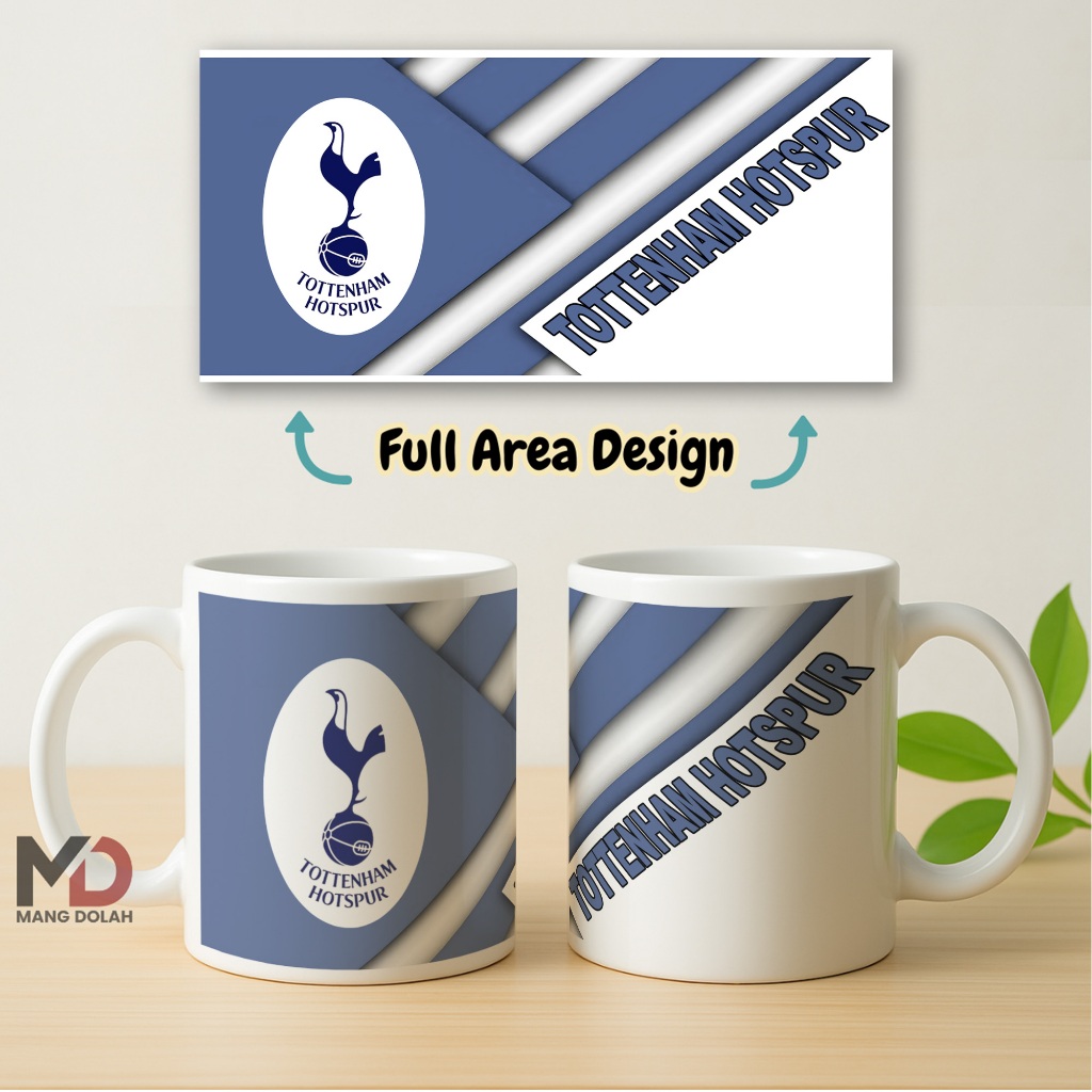 Mug Gelas Cangkir Tottenham Hotspur