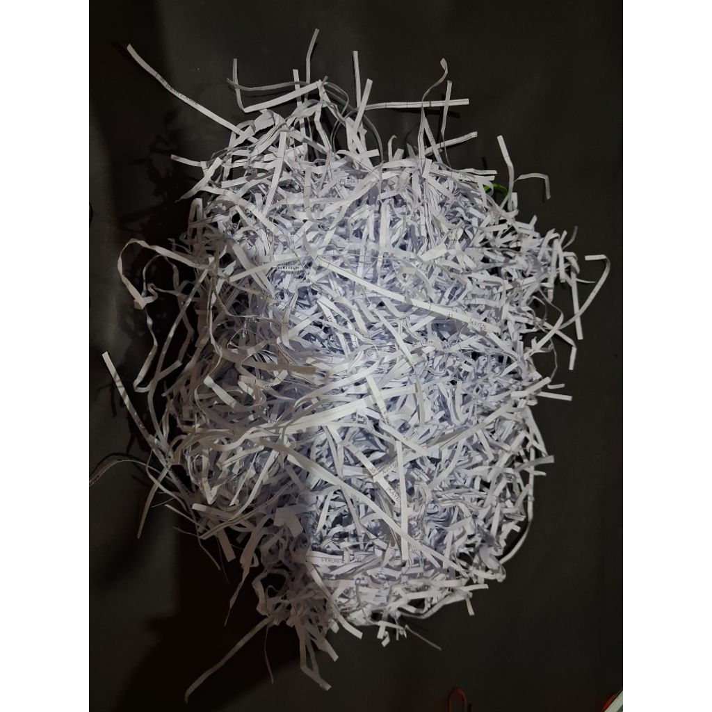 kertas cacah bekas 500gr