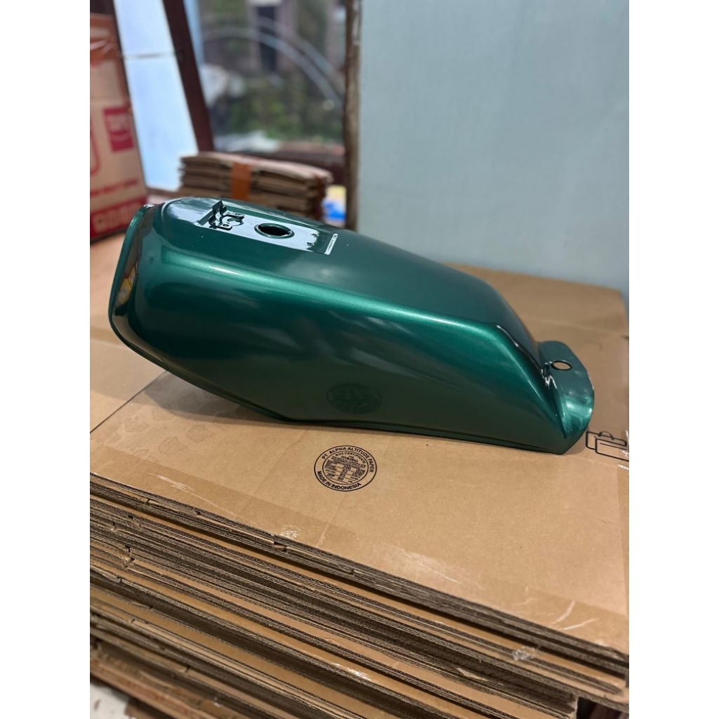 TANGKI RX KING FULL TANGKI ASSY RX KING WARNA HIJAU BOTOL COPY ORIGINAL