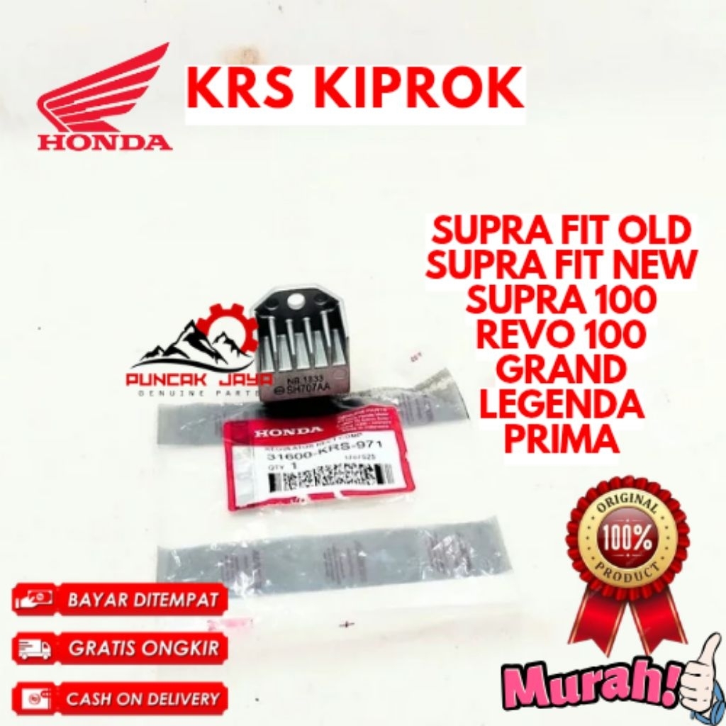 KIPROK ORIGINAL HONDA KODE KRS, KIPROK SUPRA FIT OLD, KIPROK SUPRA FIT NEW, KIPROK SUPRA 100, KIPROK
