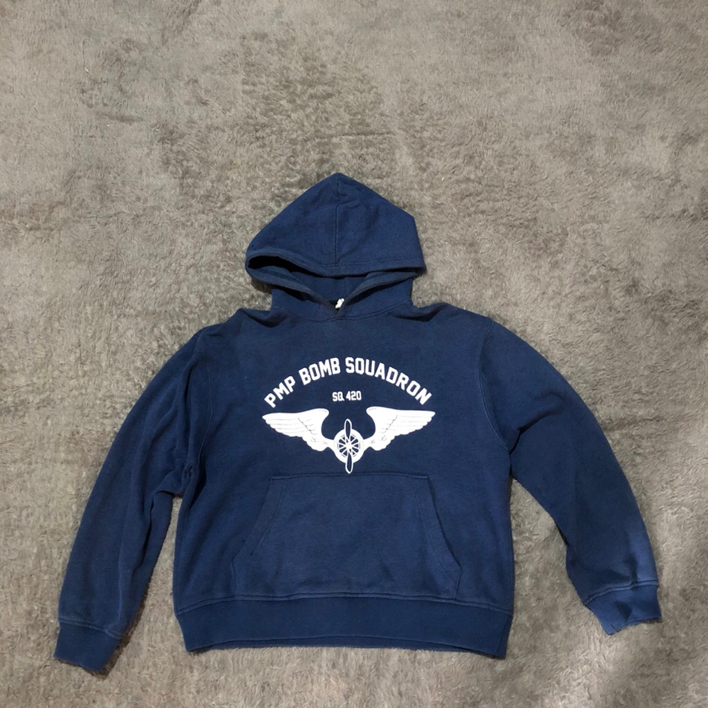 PMP Pot Meets Pop Hoodie Boxy Old Article Rare