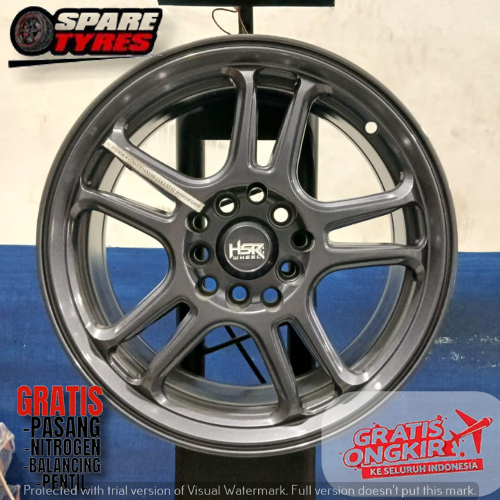 Velg Rcing Ring 15 Lebar 6,5 Untuk Ertiga Xover Innova Rush Sienta Dll