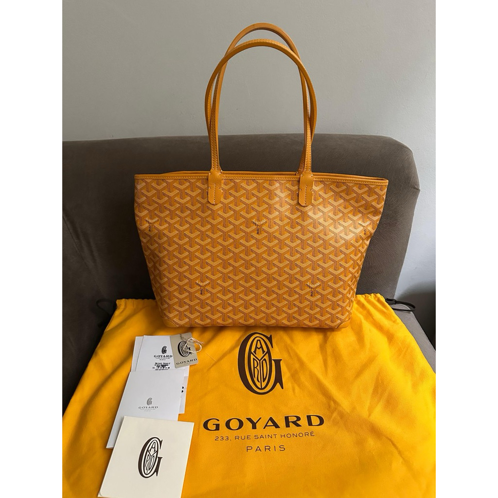 PRELOVE Goyard Artois Yellow PM 2023 Full Set