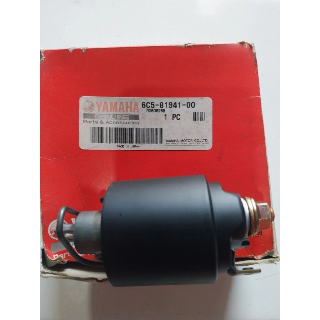 6C5-81941-00 STARTER RELAY SOLENOID,MESIN TEMPEL YAMAHA 50/60PK 4TAK