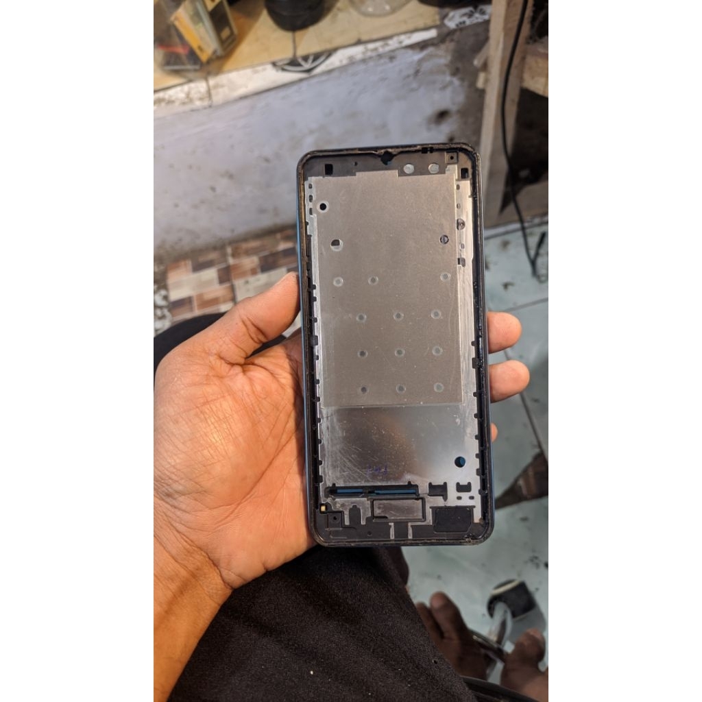 backdoor tutup mesin frame lcd samsung a127f fullser original