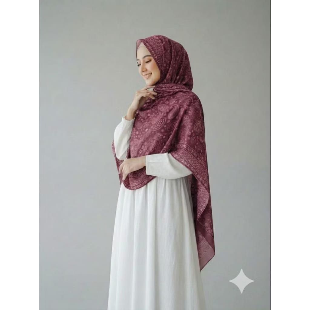 PASHMINA TURKI MOTIF 180×75CM/JILBAB CRUTY ARABIAN MOTIF syal