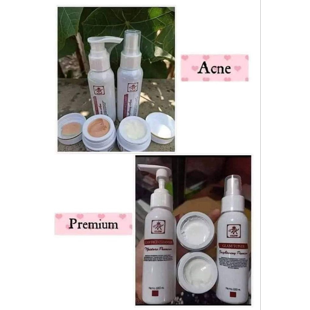 Ecer crem malam / crem siang Rk glow premium