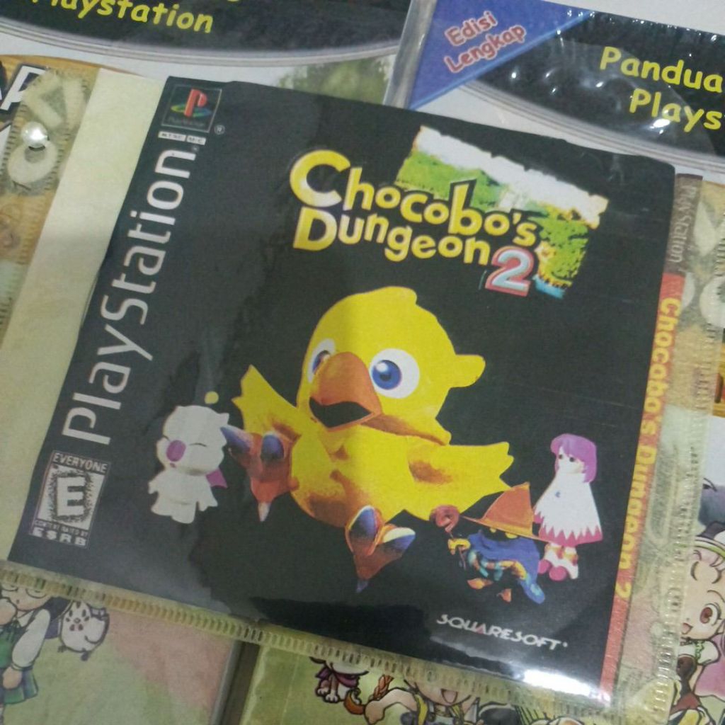Kaset PS1 Chocobo's Dungeon 2 Copab Copy Pabrik