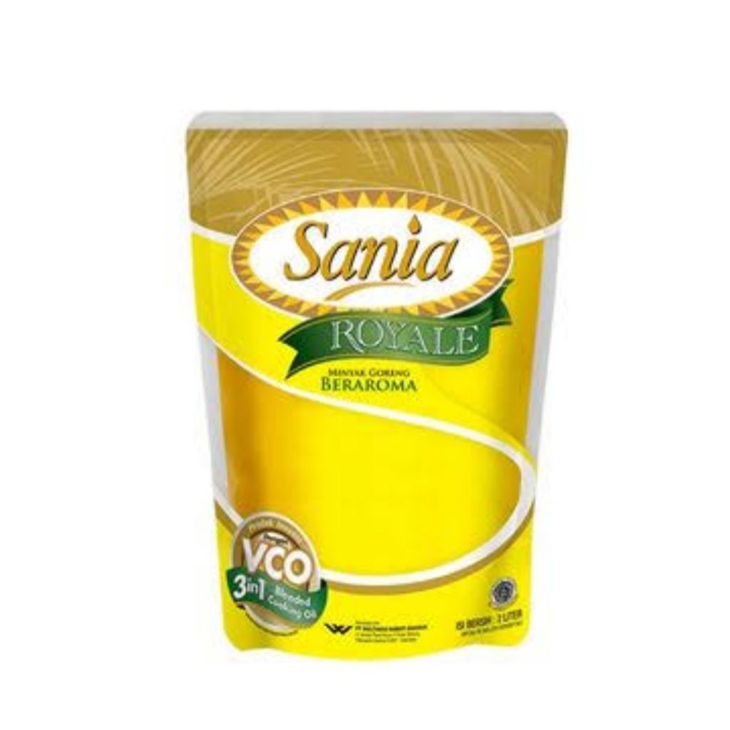 Minyak Goreng Sania Royale 2 Liter/Sania Royale Minyak 2L