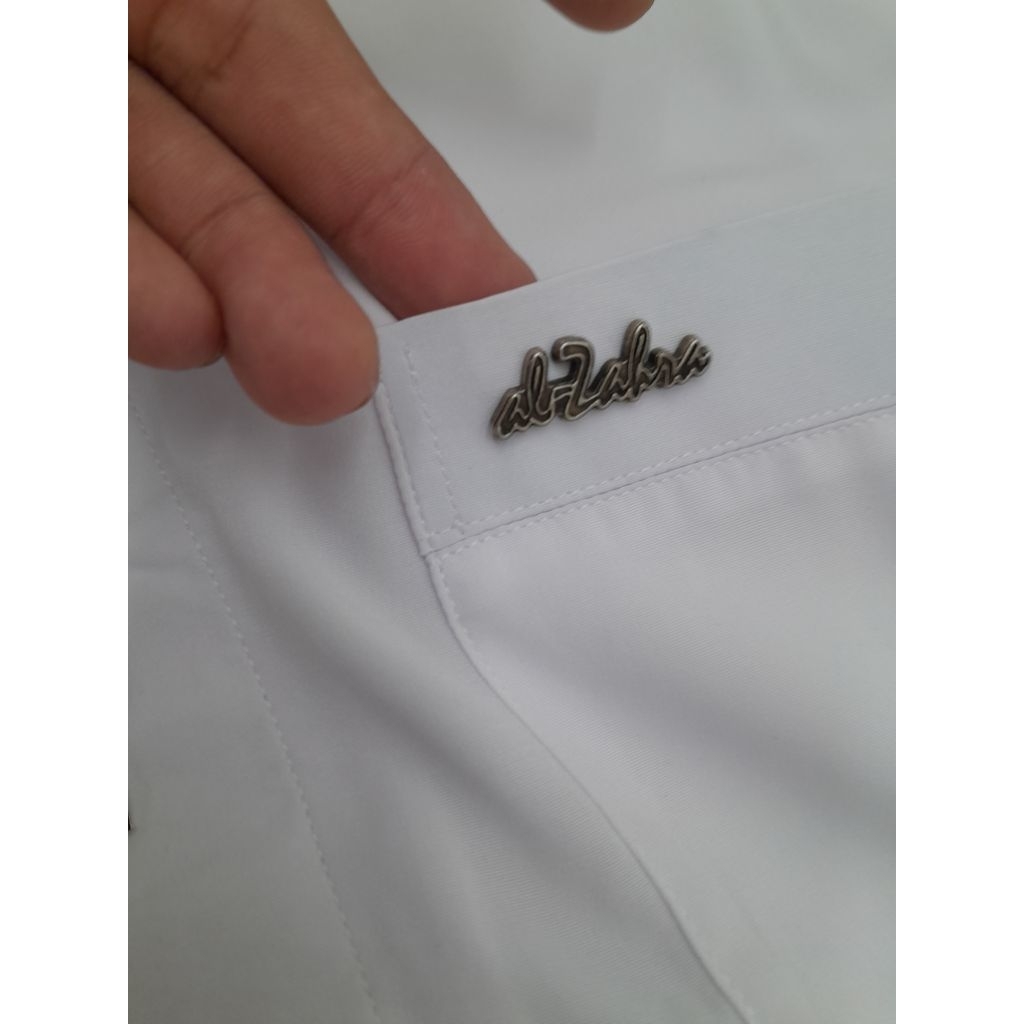 koko al zahra husus putihan kantung samping manset dan non manset