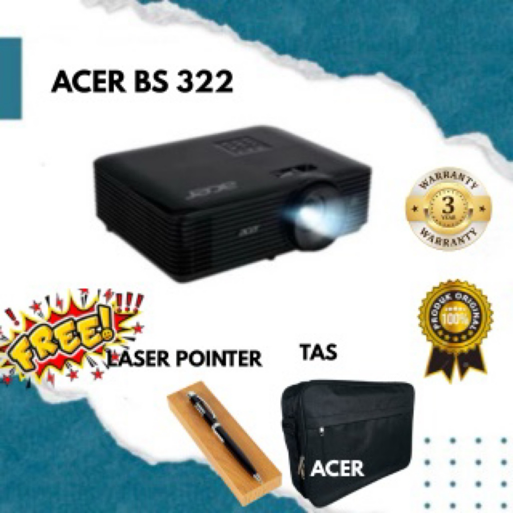 PROYECTOR ACER BS-322 ORIGINAL