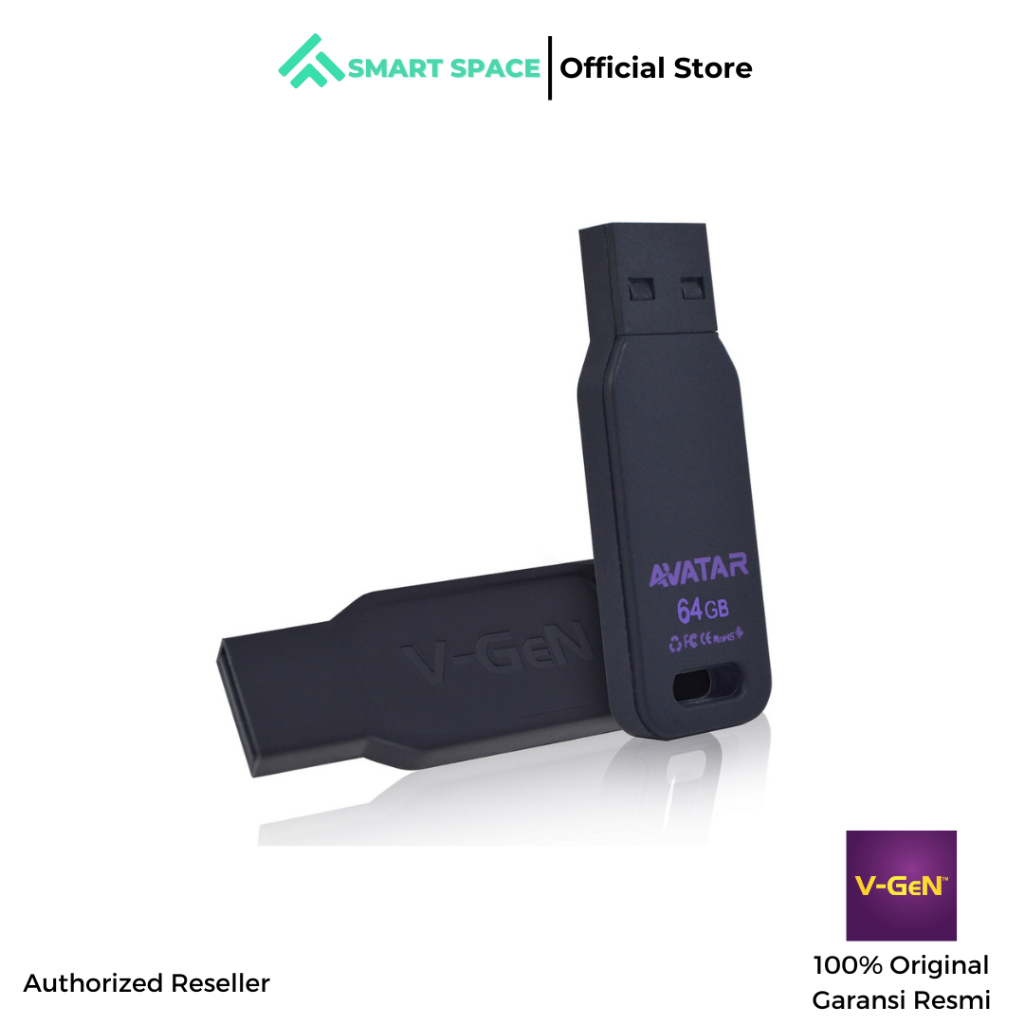 USB Flashdisk VGEN Avatar 8GB 16GB 32GB 64GB 128GB USB 2.0 Flashdrive Flash Disk Water Proof V-Gen O