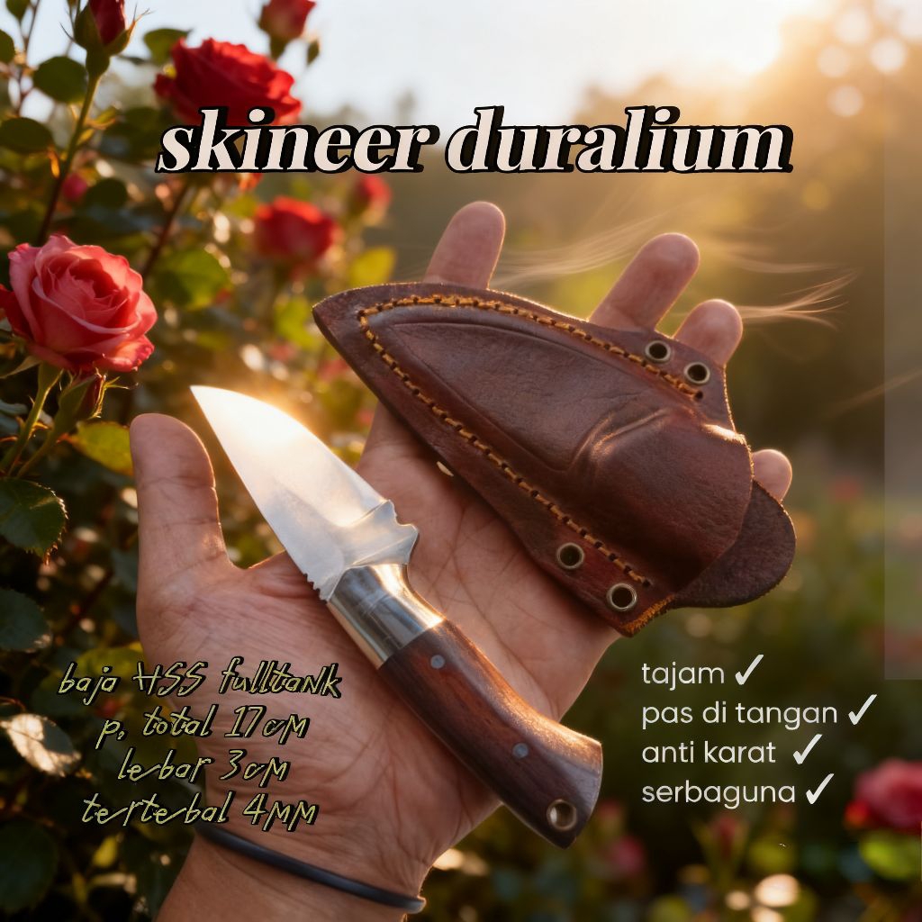 skinner dural pisau dapur profesional