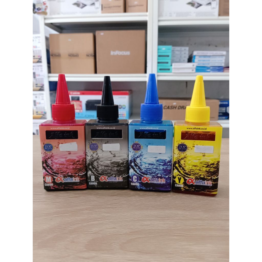 Tinta Printer Alfaink Canon 100ml