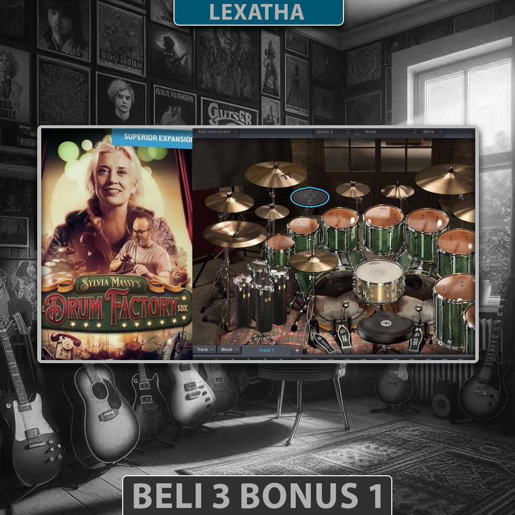 The Drum Factory SDX - Superior Drummer 3 140GB