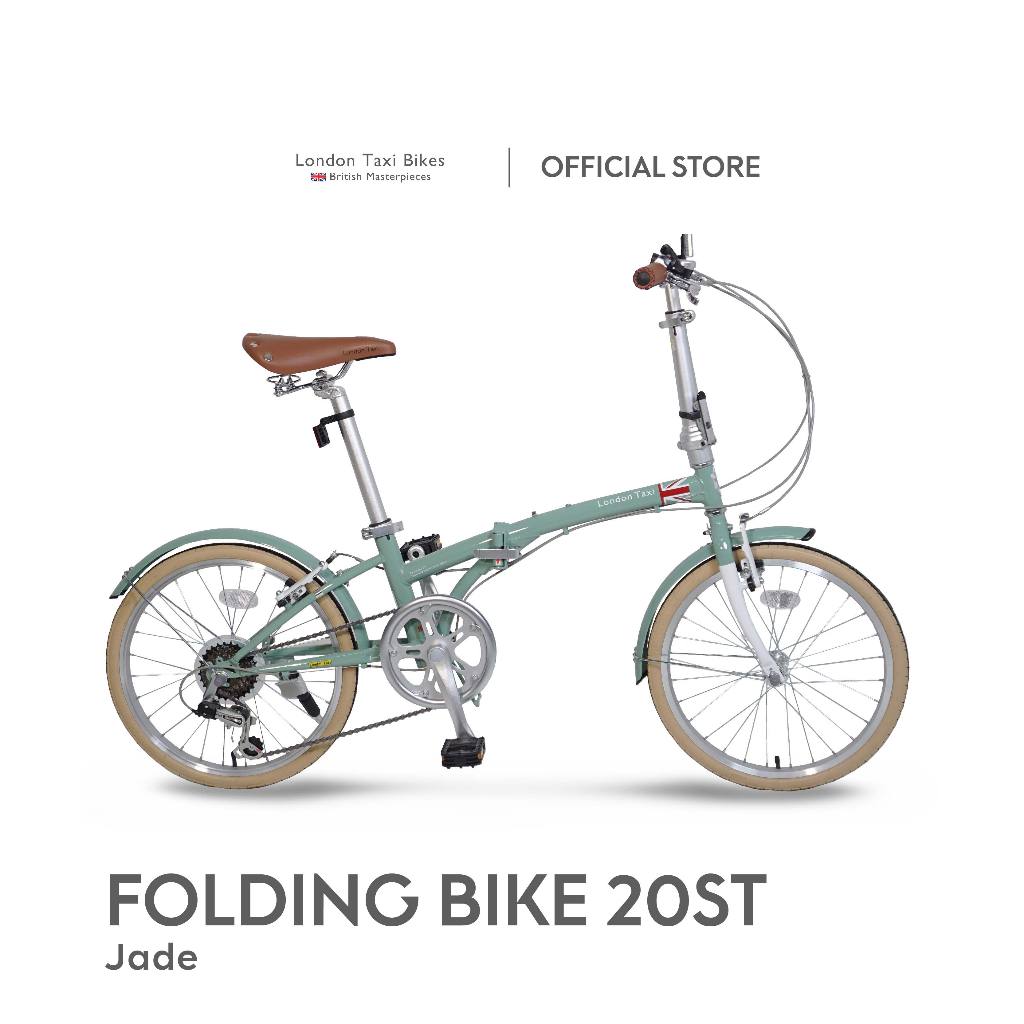 London Taxi Folding Bike 20ST/Sepeda Lipat 20 Inch Klasik London Taxi - Jade