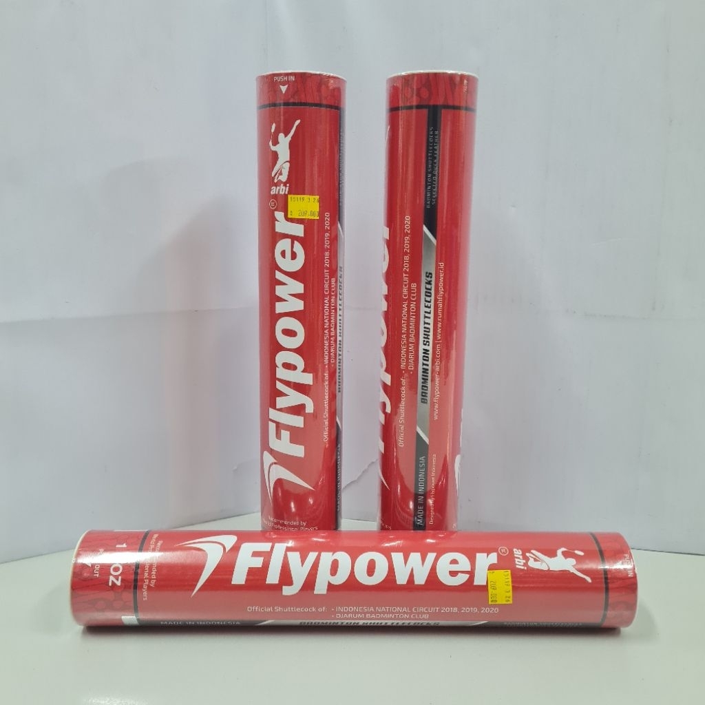 Shuttlecock Shuttle Cock Kok Badminton Bulutangkis Flypower Merah