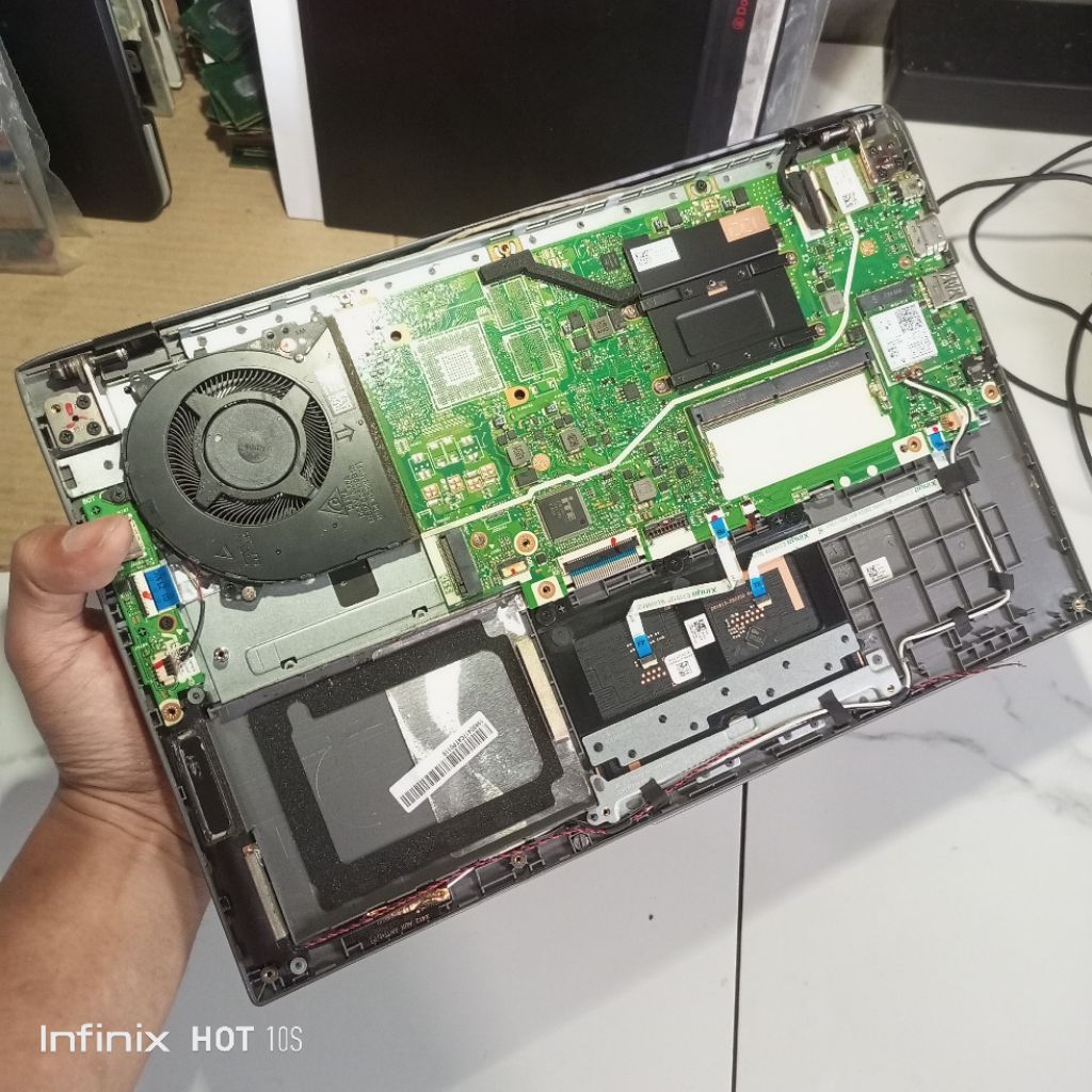 Motherboard mainboard mesin asus vivobook 14 asus x412fa series a412fa x412fl intel gold ori