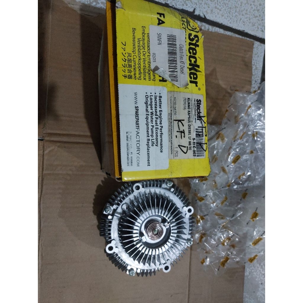 clutch fan / fan clutch / visco fan kijang diesel ( stecker )